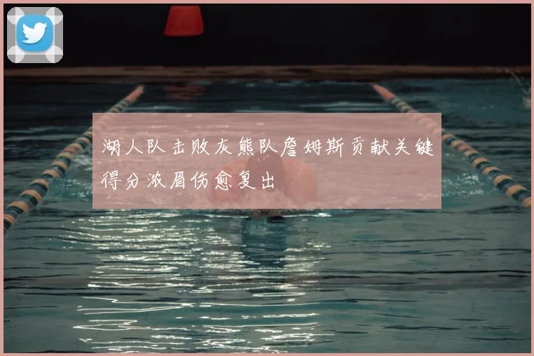 湖人队击败灰熊队詹姆斯贡献关键得分浓眉伤愈复出