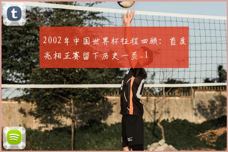 2002年中国世界杯征程回顾：首度亮相正赛留下历史一页_1
